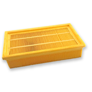 Filtre plat à plis pour REMS